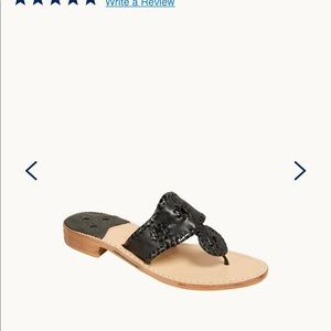 Jack Rogers Navajo flat sandal